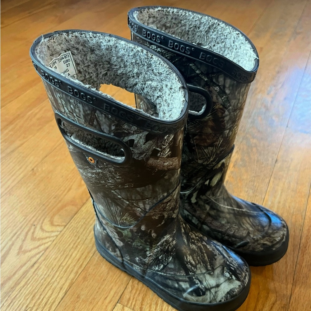 BOGS Kids Forest Camo Boots
